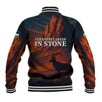 Jordan Nebo Mountain Baseball Jacket with Ibex and Desert Rock Landscape