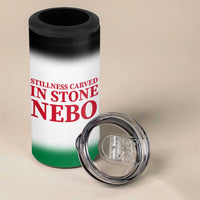 Jordan Nebo Mountain 4 in 1 Can Cooler Tumbler with Ibex and Desert Rock Landscape