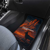 Jordan Nebo Mountain Car Mats with Ibex and Desert Rock Landscape