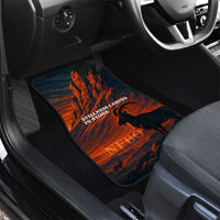 Jordan Nebo Mountain Car Mats with Ibex and Desert Rock Landscape