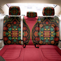 Azerbaijan Folk Floral Back Car Seat Cover with Traditional Carpet-Inspired Pattern