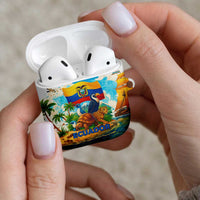 Ecuador AirPods Case with Wildlife and Flag Landscape Design - Wonder Print Shop