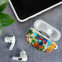 Ecuador AirPods Case with Wildlife and Flag Landscape Design - Wonder Print Shop