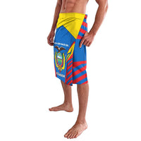 Ecuador Lavalava with Coat of Arms and Bold Stripe Design - Wonder Print Shop