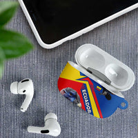Ecuador AirPods Case with Andean Condor and Chevron Stripe Design - Wonder Print Shop