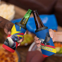 Ecuador 4 in 1 Can Cooler Tumbler with Andean Condor and Chevron Stripe Design - Wonder Print Shop
