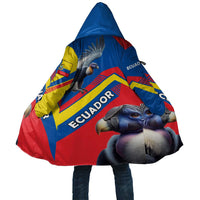 Ecuador Cloak with Andean Condor and Chevron Stripe Design - Wonder Print Shop