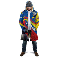 Ecuador Cloak with Andean Condor and Chevron Stripe Design - Wonder Print Shop