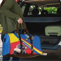 Ecuador Travel Bag with Andean Condor and Chevron Stripe Design - Wonder Print Shop