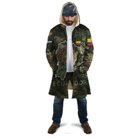 Ecuador Cloak with Jaguar Rainforest Map Design - Wonder Print Shop