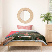 Ecuador Bedding Set with Rose Garden and Floral Texture Design - Wonder Print Shop