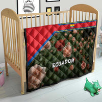 Ecuador Quilt with Rose Garden and Floral Texture Design - Wonder Print Shop