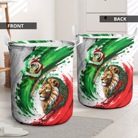 Bulgaria Independence Day Laundry Basket Bulgarian Flag Patriotic Lion National Emblem