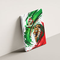 Bulgaria Independence Day Canvas Wall Art Bulgarian Flag Patriotic Lion National Emblem