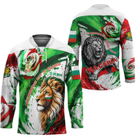 Bulgaria Independence Day Hockey Jersey Bulgarian Flag Patriotic Lion National Emblem