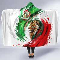Bulgaria Independence Day Hooded Blanket Bulgarian Flag Patriotic Lion National Emblem
