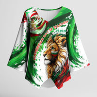Bulgaria Independence Day Kimono Sleeve Blouse Bulgarian Flag Patriotic Lion National Emblem