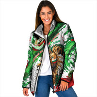 Bulgaria Independence Day Padded Jacket Bulgarian Flag Patriotic Lion National Emblem