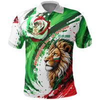 Bulgaria Independence Day Polo Shirt Bulgarian Flag Patriotic Lion National Emblem