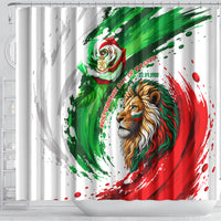 Bulgaria Independence Day Shower Curtain Bulgarian Flag Patriotic Lion National Emblem
