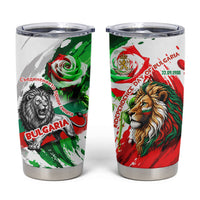Bulgaria Independence Day Tumbler Cup Bulgarian Flag Patriotic Lion National Emblem