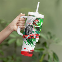 Bulgaria Independence Day Tumbler With Handle Bulgarian Flag Patriotic Lion National Emblem