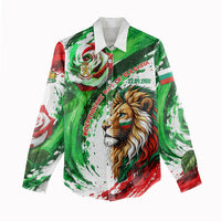 Bulgaria Independence Day Women Casual Shirt Bulgarian Flag Patriotic Lion National Emblem