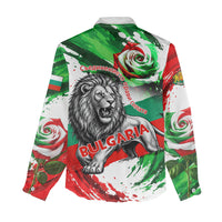 Bulgaria Independence Day Women Casual Shirt Bulgarian Flag Patriotic Lion National Emblem