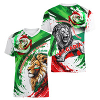 Bulgaria Independence Day Women V-Neck T-Shirt Bulgarian Flag Patriotic Lion National Emblem