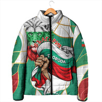 Bulgaria Independence Day 1908 Padded Jacket Veliko Tarnovo Monument National Flag Patriot