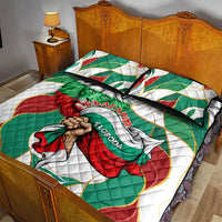 Bulgaria Independence Day 1908 Quilt Bed Set Veliko Tarnovo Monument National Flag Patriot