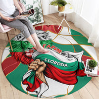 Bulgaria Independence Day 1908 Round Carpet Veliko Tarnovo Monument National Flag Patriot