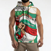 Bulgaria Independence Day 1908 Sleeveless Hoodie Veliko Tarnovo Monument National Flag Patriot