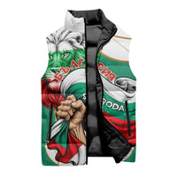 Bulgaria Independence Day 1908 Sleeveless Puffer Jacket Veliko Tarnovo Monument National Flag Patriot