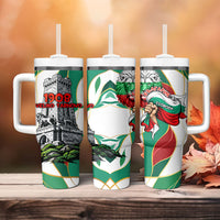 Bulgaria Independence Day 1908 Tumbler With Handle Veliko Tarnovo Monument National Flag Patriot