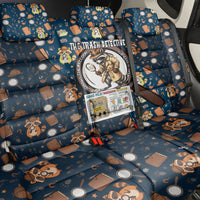 Jimothy The Raccoon The Trash Detective Back Car Seat Cover Funny Noir Sleuth Missing Snacks Crime Mystery