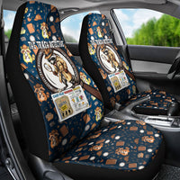 Jimothy The Raccoon The Trash Detective Car Seat Cover Funny Noir Sleuth Missing Snacks Crime Mystery