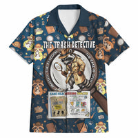 Jimothy The Raccoon The Trash Detective Hawaiian Shirt Funny Noir Sleuth Missing Snacks Crime Mystery