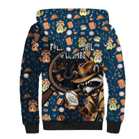 Jimothy The Raccoon The Trash Detective Sherpa Hoodie Funny Noir Sleuth Missing Snacks Crime Mystery