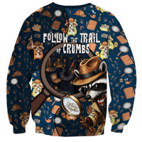 Jimothy The Raccoon The Trash Detective Sweatshirt Funny Noir Sleuth Missing Snacks Crime Mystery