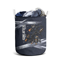 Ninja Raccoon Quasimodo Pizza Heist Laundry Basket Night Stealth Scene Detailed Pizza Slices