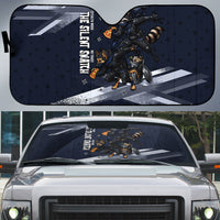 Ninja Raccoon Quasimodo Pizza Heist Auto Sun Shade Night Stealth Scene Detailed Pizza Slices