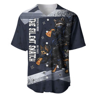Ninja Raccoon Quasimodo Pizza Heist Baseball Jersey Night Stealth Scene Detailed Pizza Slices