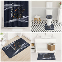 Ninja Raccoon Quasimodo Pizza Heist Bathroom Set Night Stealth Scene Detailed Pizza Slices