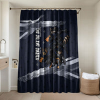 Ninja Raccoon Quasimodo Pizza Heist Bathroom Set Night Stealth Scene Detailed Pizza Slices