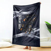 Ninja Raccoon Quasimodo Pizza Heist Blanket Night Stealth Scene Detailed Pizza Slices