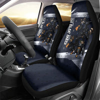 Ninja Raccoon Quasimodo Pizza Heist Car Seat Cover Night Stealth Scene Detailed Pizza Slices