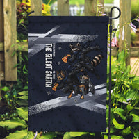 Ninja Raccoon Quasimodo Pizza Heist Garden Flag Night Stealth Scene Detailed Pizza Slices