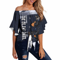 Ninja Raccoon Quasimodo Pizza Heist Off Shoulder Wrap Waist Top Night Stealth Scene Detailed Pizza Slices