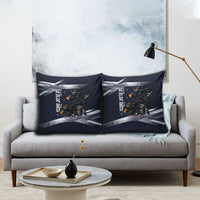 Ninja Raccoon Quasimodo Pizza Heist Pillow Cover Night Stealth Scene Detailed Pizza Slices